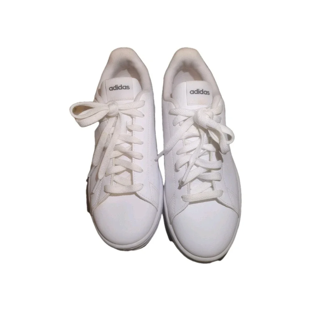 Adidas Advantage Cloudfoam  White‎ Men's Shoes SZ 7.5